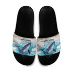 South Africa Whale Slide Sandals Hermanus Fest