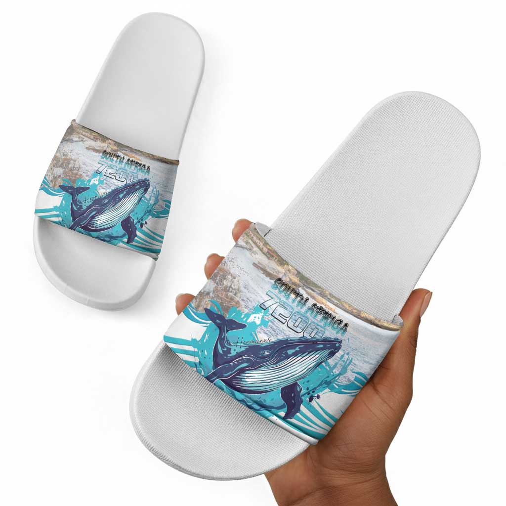 South Africa Whale Slide Sandals Hermanus Fest