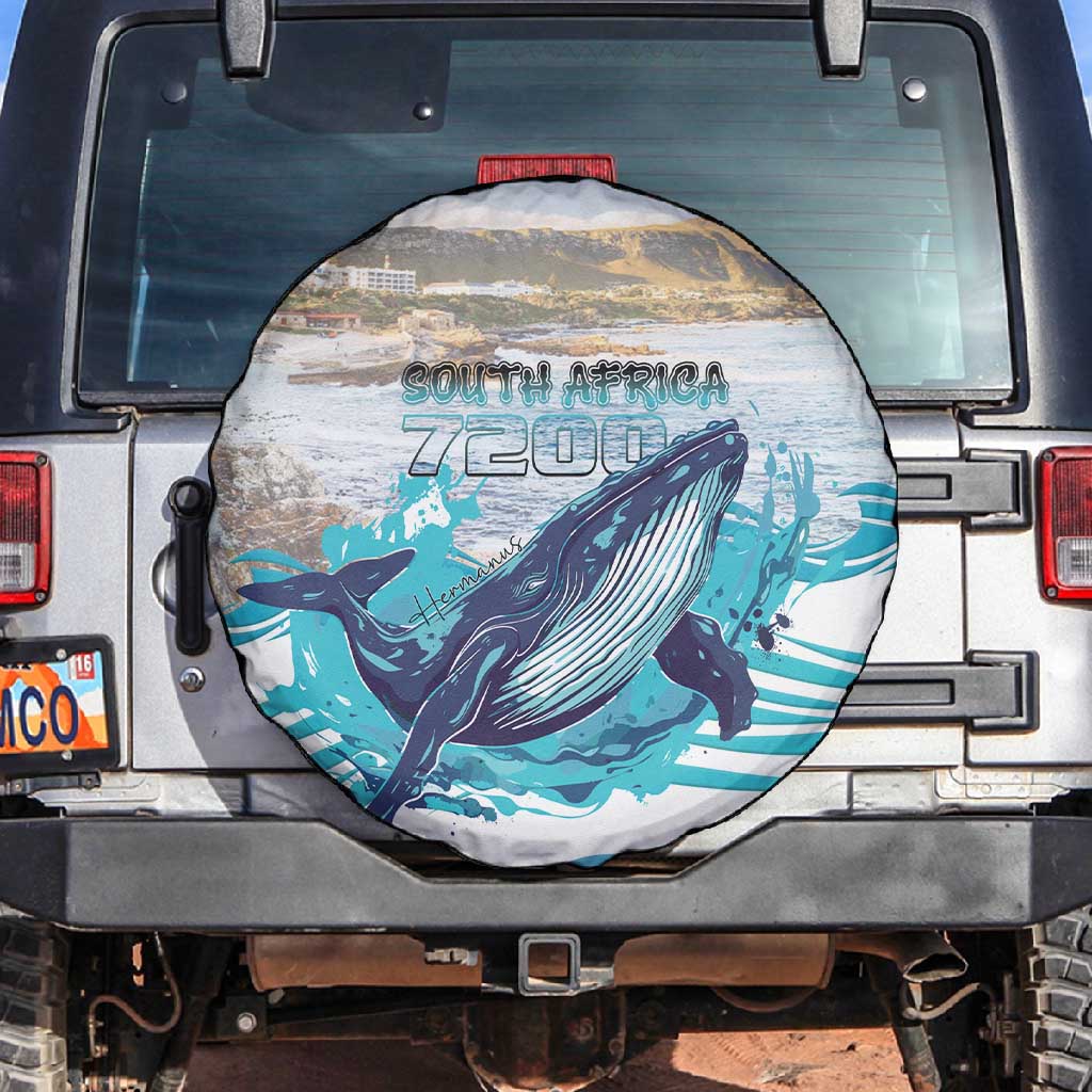 South Africa Whale Hermanus Fest Spare Tire Cover - African Pride
