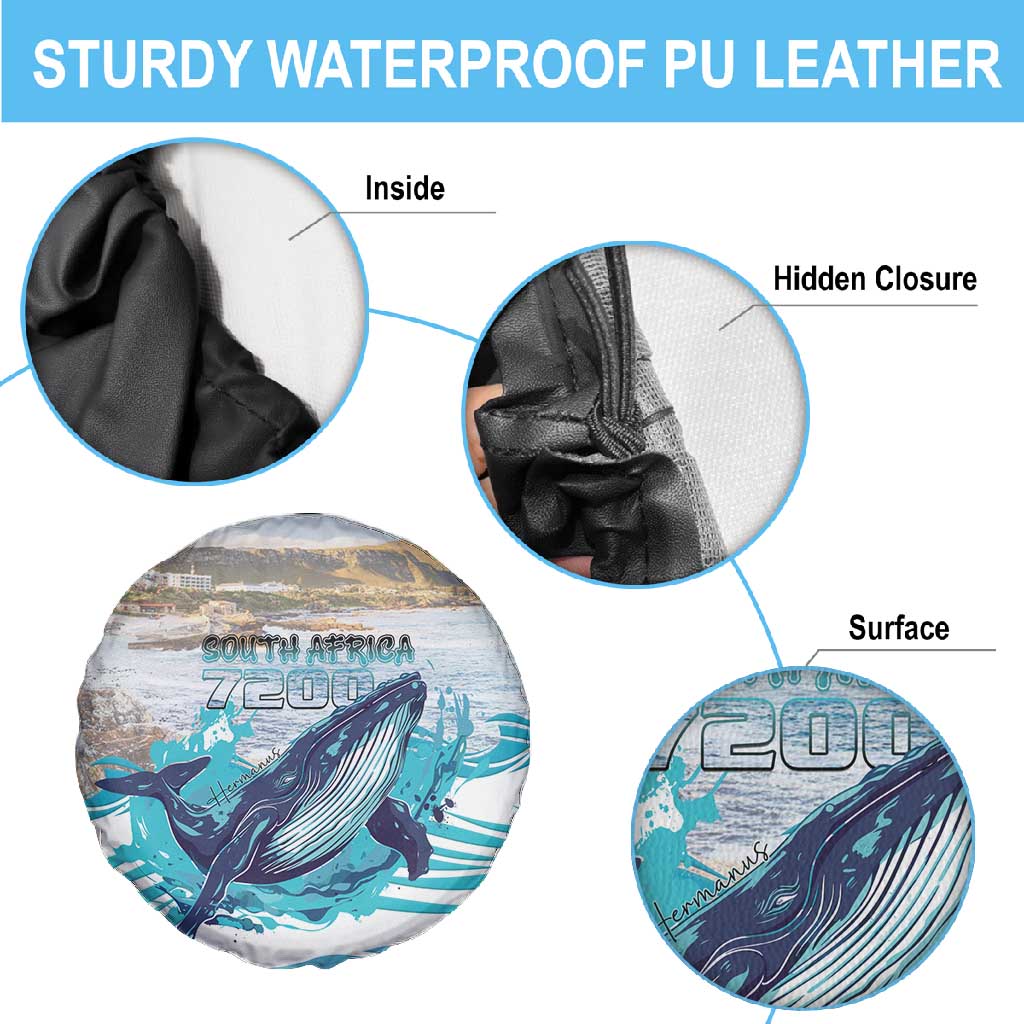 South Africa Whale Hermanus Fest Spare Tire Cover - African Pride