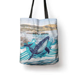 South Africa Whale Tote Bag Hermanus Fest