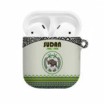 Sudan 1956-1970 AirPods Case With African Pattern