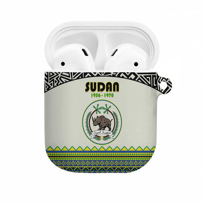 Sudan 1956-1970 AirPods Case With African Pattern