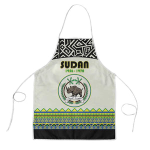 Sudan 1956-1970 Apron With African Pattern