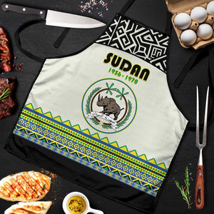 Sudan 1956-1970 Apron With African Pattern