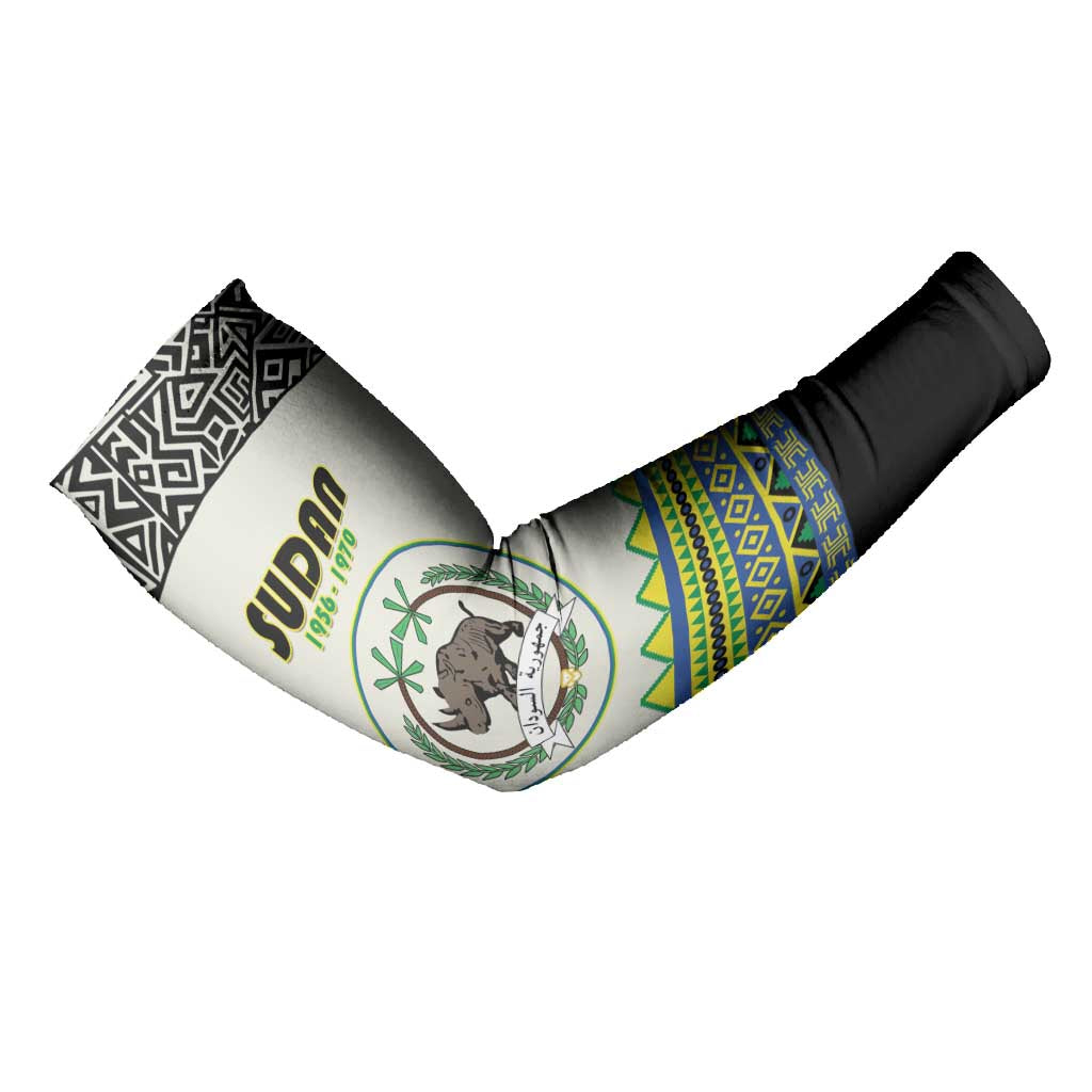 Personalized Sudan 1956-1970 Arm Sleeves With African Pattern