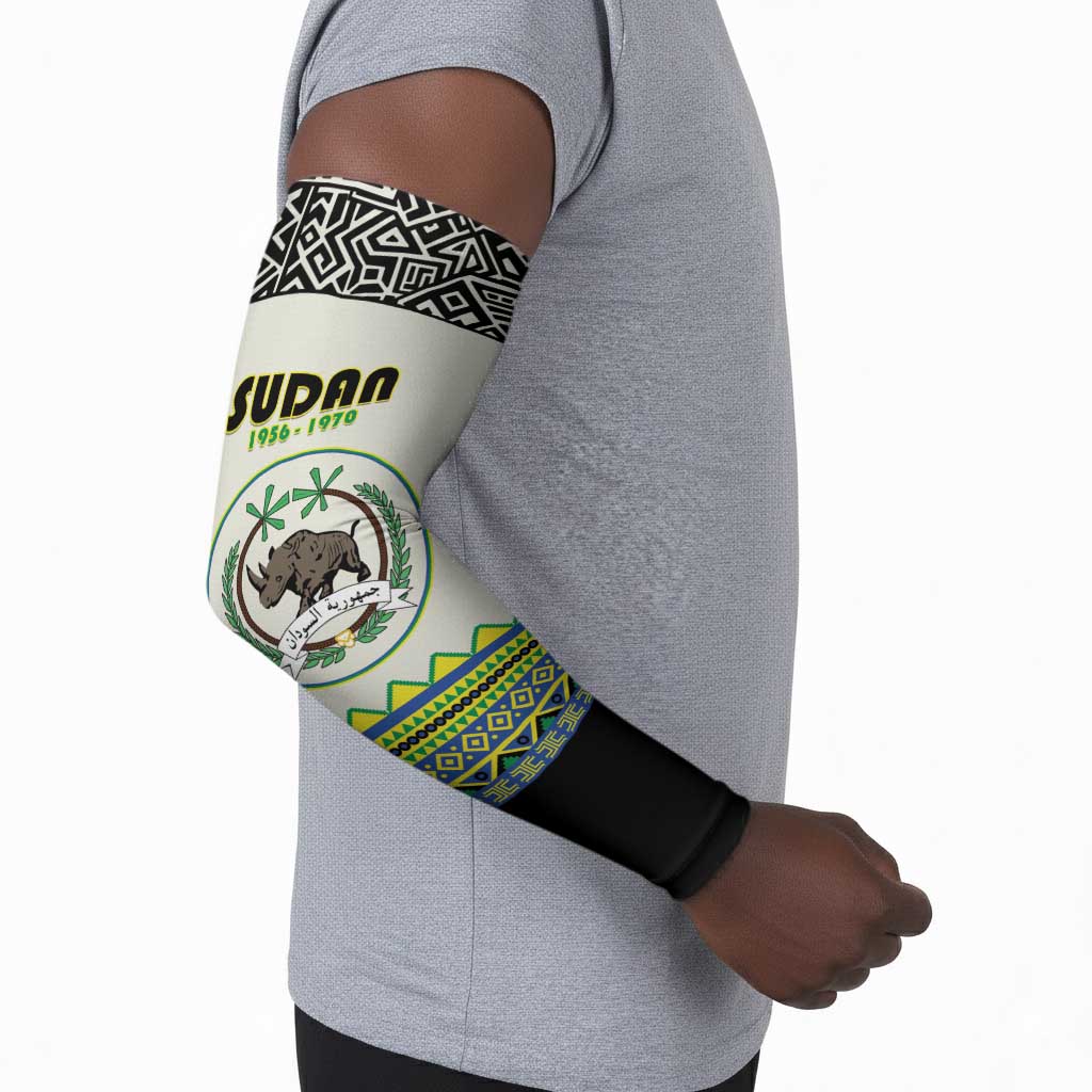 Personalized Sudan 1956-1970 Arm Sleeves With African Pattern