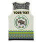 Personalized Sudan Basketball Jersey Coat Of Arms 1956-1970 With African Pattern LT15