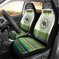 Sudan Car Seat Cover Coat Of Arms 1956-1970 With African Pattern - African Pride
