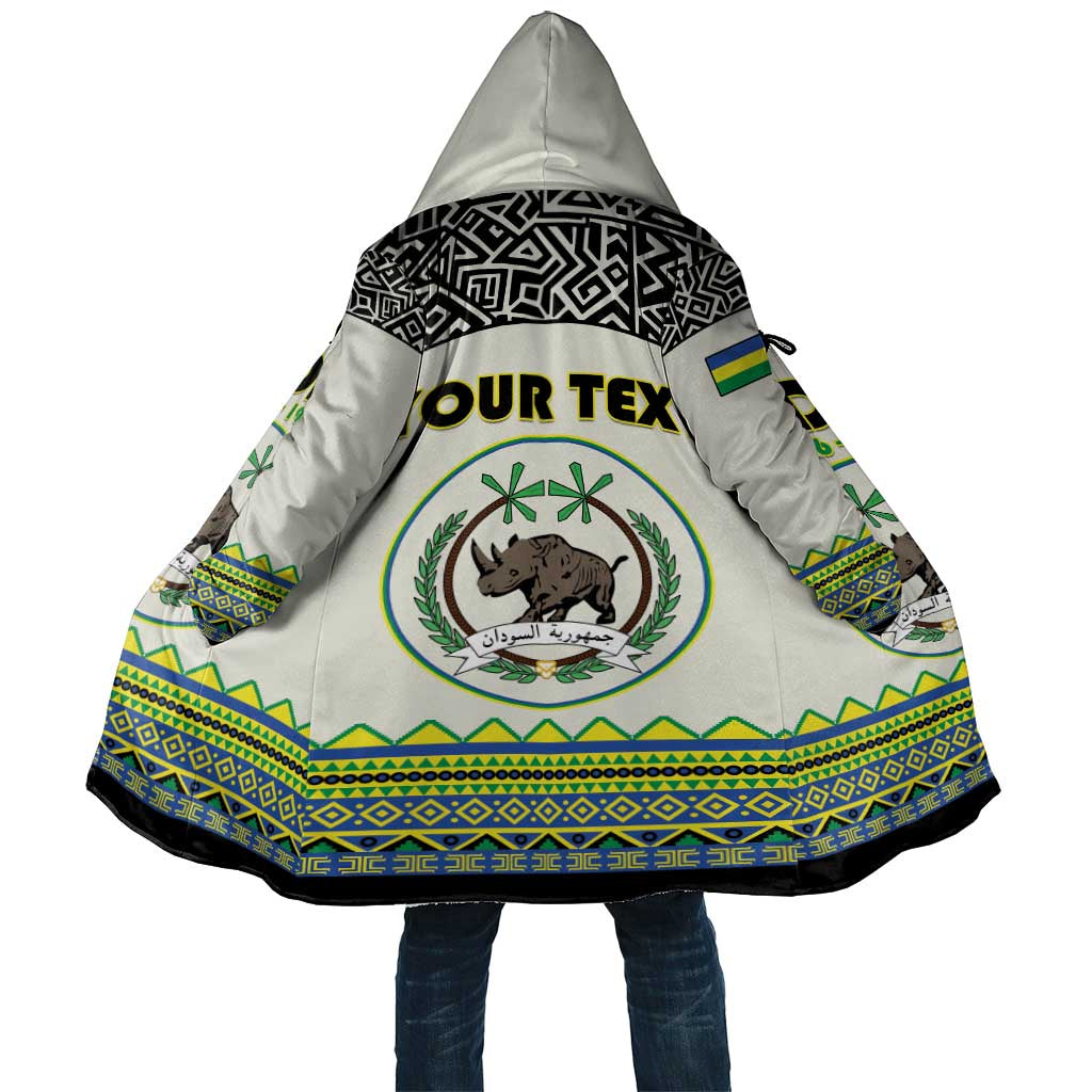 Personalized Sudan 1956-1970 Cloak With African Pattern