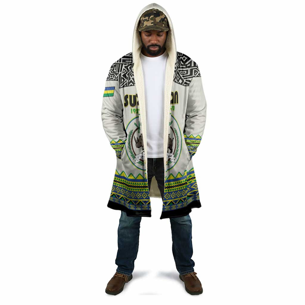Personalized Sudan 1956-1970 Cloak With African Pattern