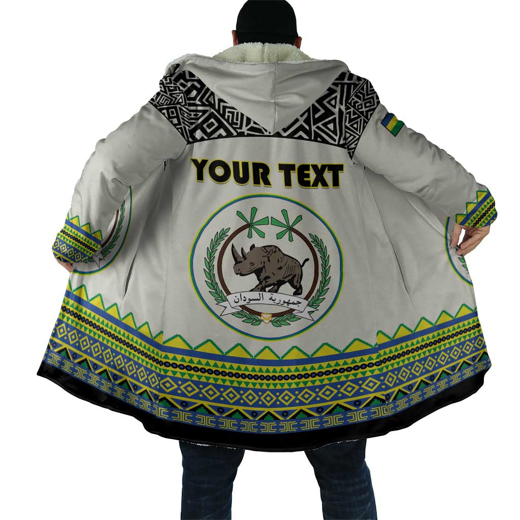 Personalized Sudan 1956-1970 Cloak With African Pattern