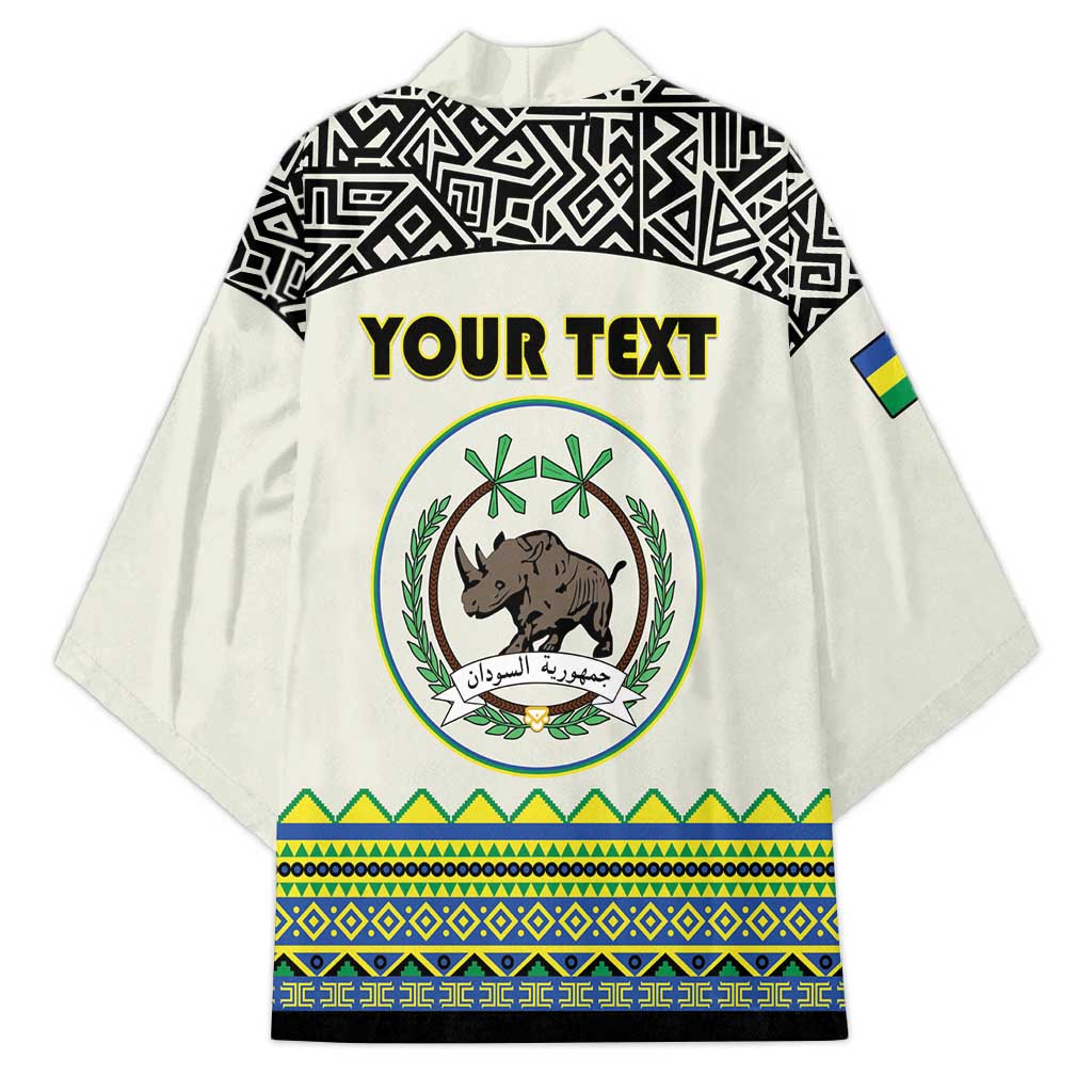Personalized Sudan 1956-1970 Kimono With African Pattern