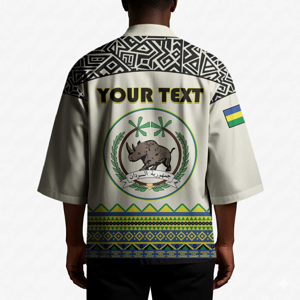 Personalized Sudan 1956-1970 Kimono With African Pattern