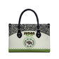 Sudan 1956-1970 Leather Bag With African Pattern
