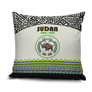 Sudan 1956-1970 Pillow Cover With African Pattern