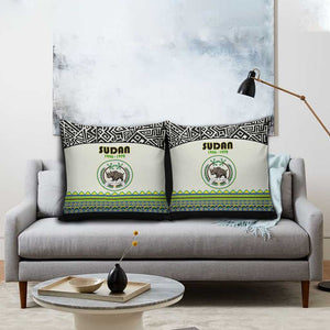 Sudan 1956-1970 Pillow Cover With African Pattern