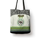 Sudan 1956-1970 Tote Bag With African Pattern