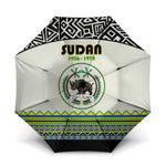Sudan 1956-1970 Umbrella With African Pattern