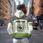 Personalized Sudan Zip Hoodie Coat Of Arms 1956-1970 With African Pattern - African Pride