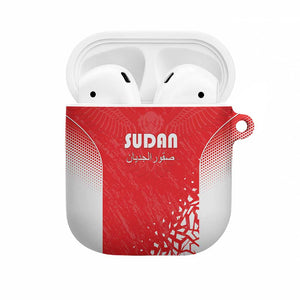 Sudan Football AirPods Case Come On Falcons of Jediane