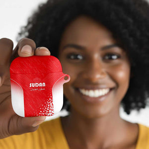 Sudan Football AirPods Case Come On Falcons of Jediane