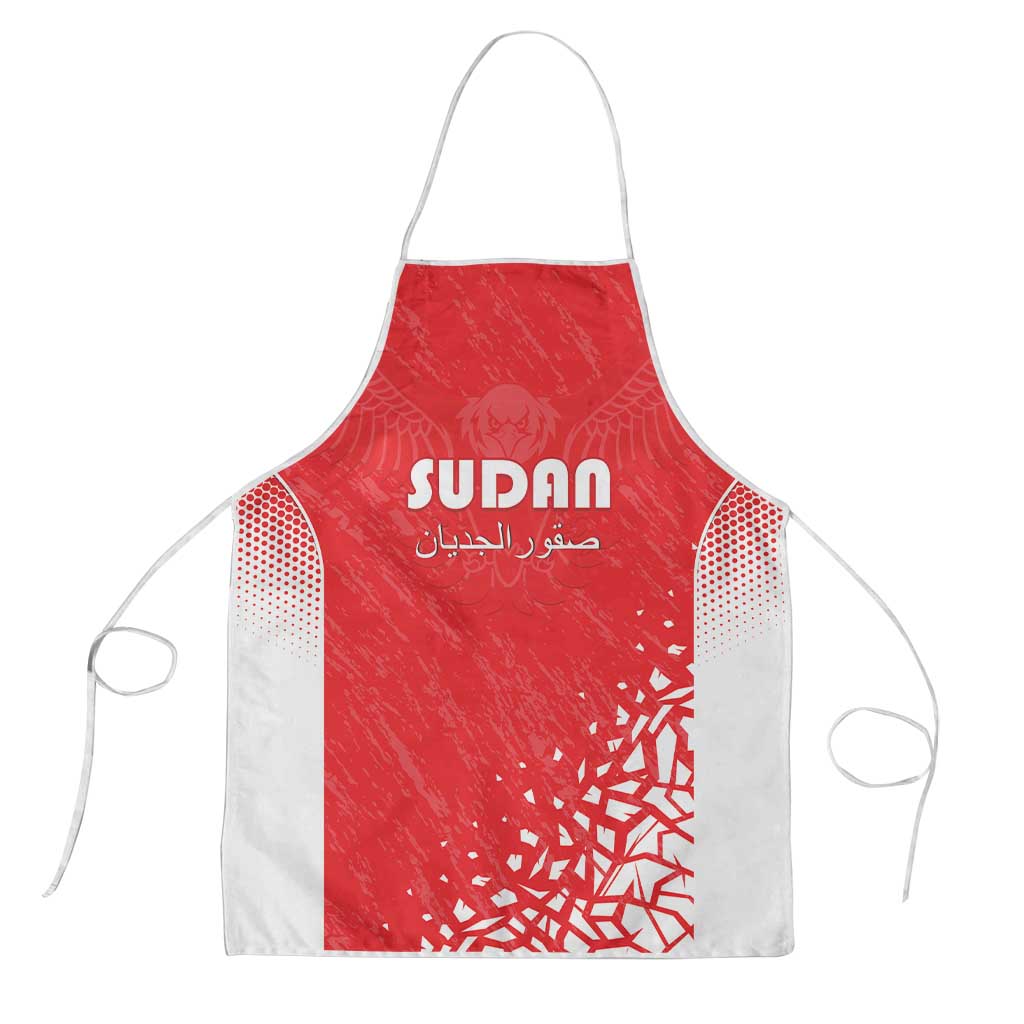 Sudan Football Apron Come On Falcons of Jediane