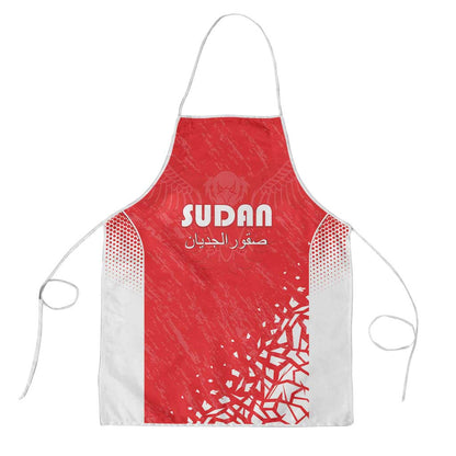Sudan Football Apron Come On Falcons of Jediane