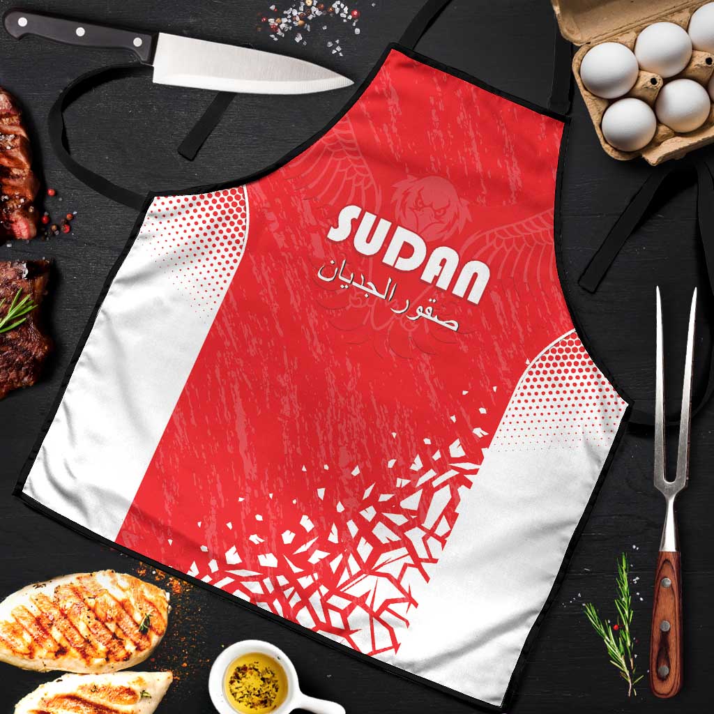 Sudan Football Apron Come On Falcons of Jediane