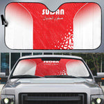 Sudan Football Auto Sun Shade Come On Falcons of Jediane