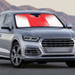 Sudan Football Auto Sun Shade Come On Falcons of Jediane