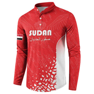 Custom Sudan Football Button Sweatshirt Come On Falcons of Jediane