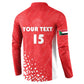 Custom Sudan Football Button Sweatshirt Come On Falcons of Jediane