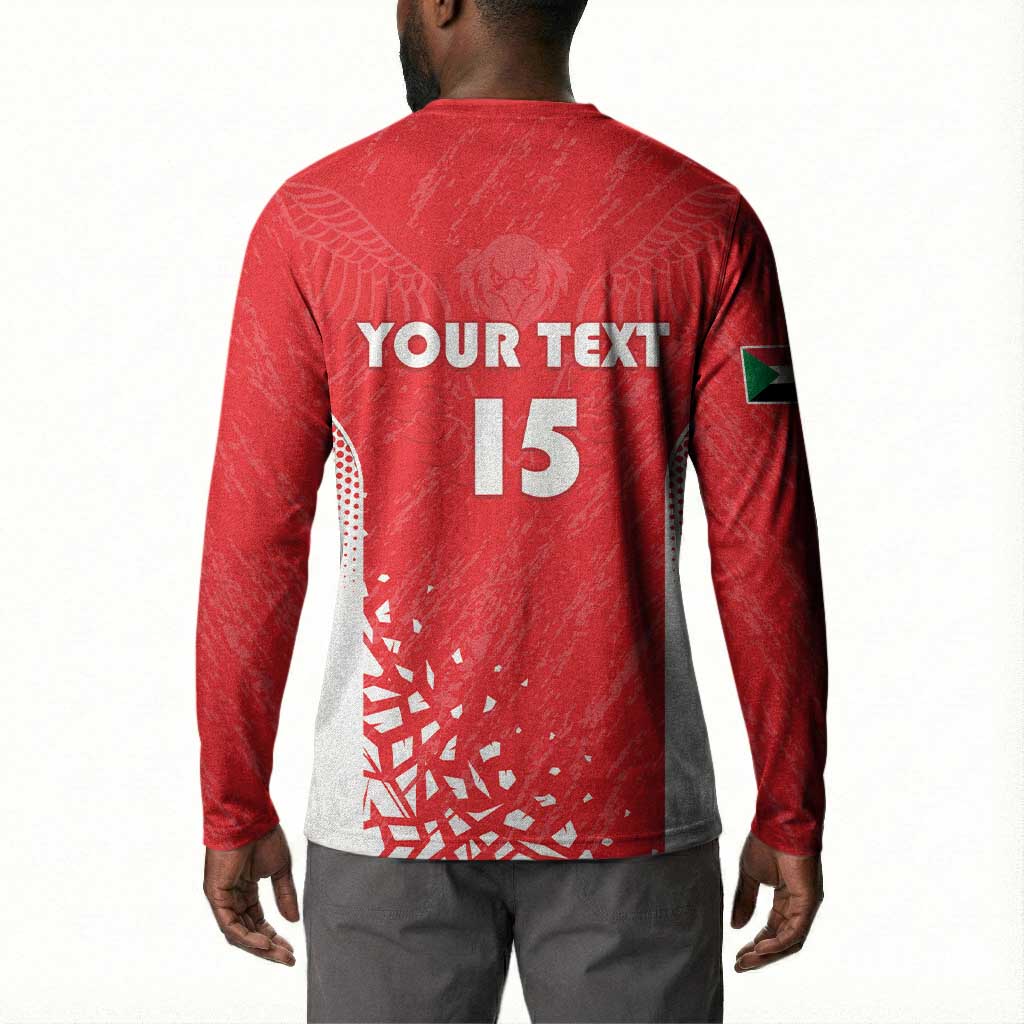 Custom Sudan Football Button Sweatshirt Come On Falcons of Jediane