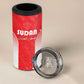 Custom Sudan Football 4 in 1 Can Cooler Tumbler Yalla Falcons of Jediane - African Pride