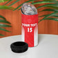 Custom Sudan Football 4 in 1 Can Cooler Tumbler Yalla Falcons of Jediane - African Pride