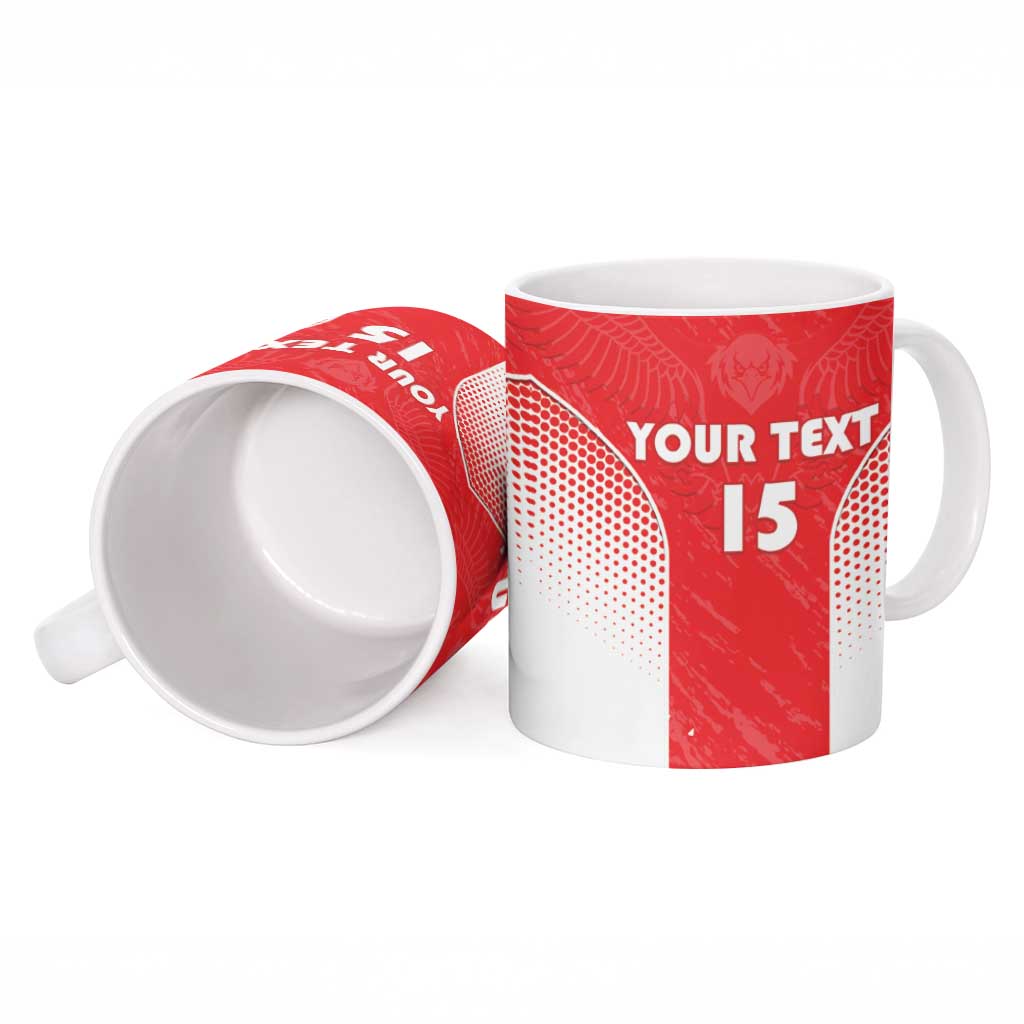 Custom Sudan Football Ceramic Mug Come On Falcons of Jediane