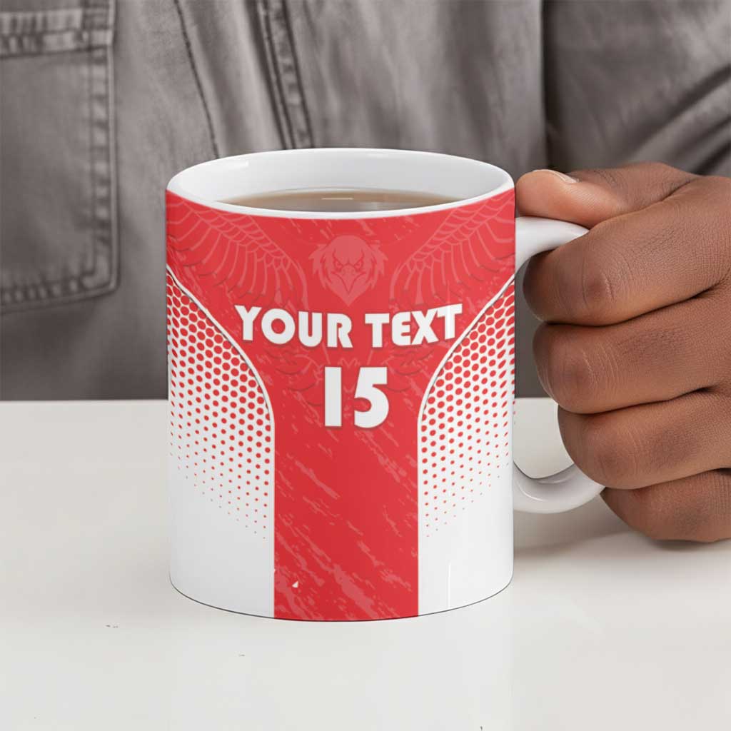 Custom Sudan Football Ceramic Mug Come On Falcons of Jediane