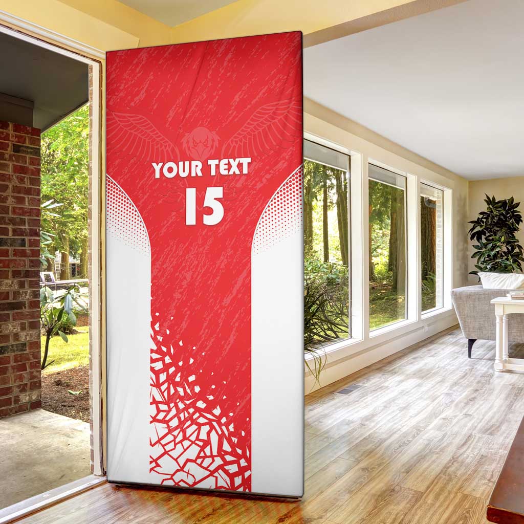 Custom Sudan Football Door Cover Come On Falcons of Jediane