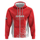 Custom Sudan Football Hoodie Yalla Falcons of Jediane - African Pride