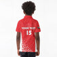 Custom Sudan Football Kid Polo Shirt Yalla Falcons of Jediane - African Pride