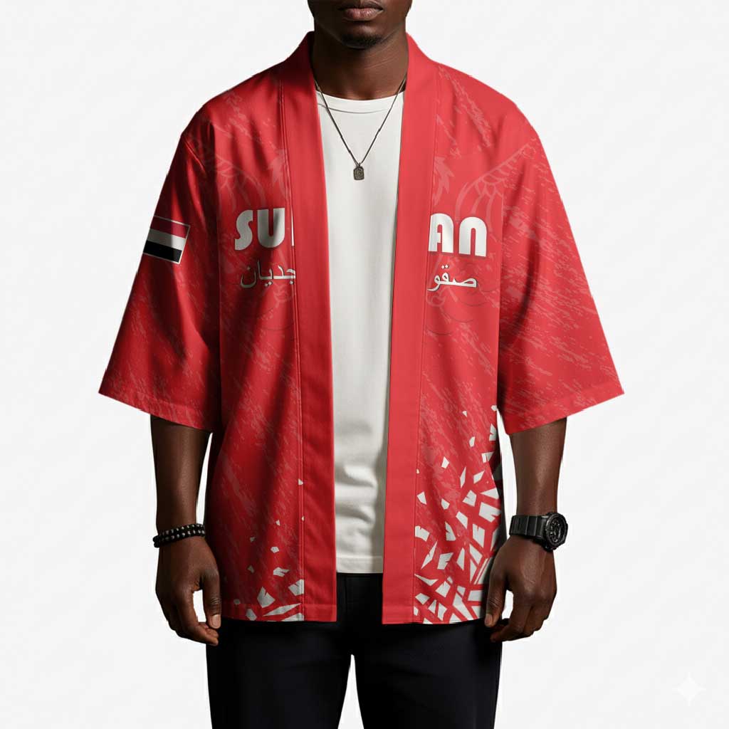 Custom Sudan Football Kimono Come On Falcons of Jediane