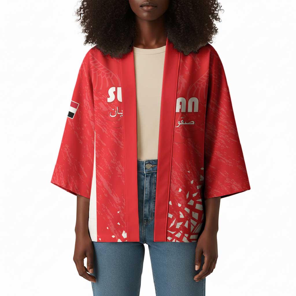 Custom Sudan Football Kimono Come On Falcons of Jediane