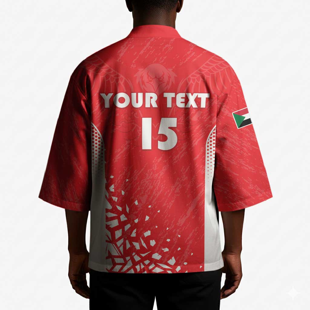Custom Sudan Football Kimono Come On Falcons of Jediane