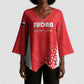 Custom Sudan Football Kimono Sleeve Blouse Come On Falcons of Jediane