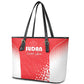 Sudan Football Leather Tote Bag Yalla Falcons of Jediane - African Pride