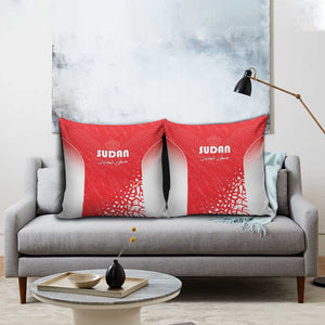 Sudan Football Pillow Cover Come On Falcons of Jediane