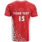Custom Sudan Football T shirt Yalla Falcons of Jediane - African Pride