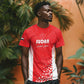 Custom Sudan Football T shirt Yalla Falcons of Jediane - African Pride