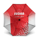 Sudan Football Umbrella Come On Falcons of Jediane